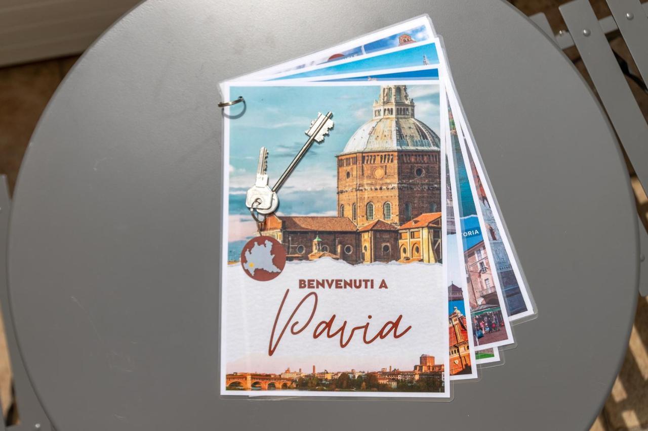 Centro Storico • Wi-Fi, Netflix E Terrazzo Apartamento Pavia Exterior foto